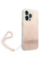 Hurtownia GSM - Etui Guess GUOHCP14XH4STP Apple iPhone 14 Pro Max różowy/pink hardcase 4G Print Strap - GUE2179 - {ean13} - Hurt