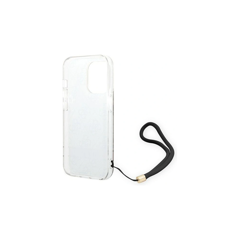 Wholesale Guess GUOHCP14XH4STW Apple iPhone 14 Pro Max brown hardcase 4G Print Strap - GUE2180 - {ean13} - Hurt