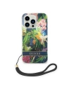Hurtownia GSM - Etui Guess GUOHCP14XHFLSB Apple iPhone 14 Pro Max niebieski/blue hardcase Flower Strap - GUE2181 - {ean13} - Hurt