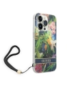 Hurtownia GSM - Etui Guess GUOHCP14XHFLSB Apple iPhone 14 Pro Max modrý/blue hardcase Flower Strap - GUE2181 - {ean13} - Hurt