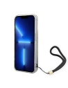 Hurtownia GSM - Etui Guess GUOHCP14XHFLSB Apple iPhone 14 Pro Max niebieski/blue hardcase Flower Strap - GUE2181 - {ean13} - Hurt