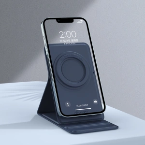 Hurtownia GSM - Magnetică bază Nillkin Magnetic Stand Snapbase Leather MagSafe albastru - NLK657 - {ean13} - Hurt