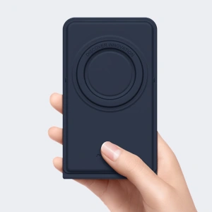 Hurtownia GSM - Magnetică bază Nillkin Magnetic Stand Snapbase Leather MagSafe albastru - NLK657 - {ean13} - Hurt