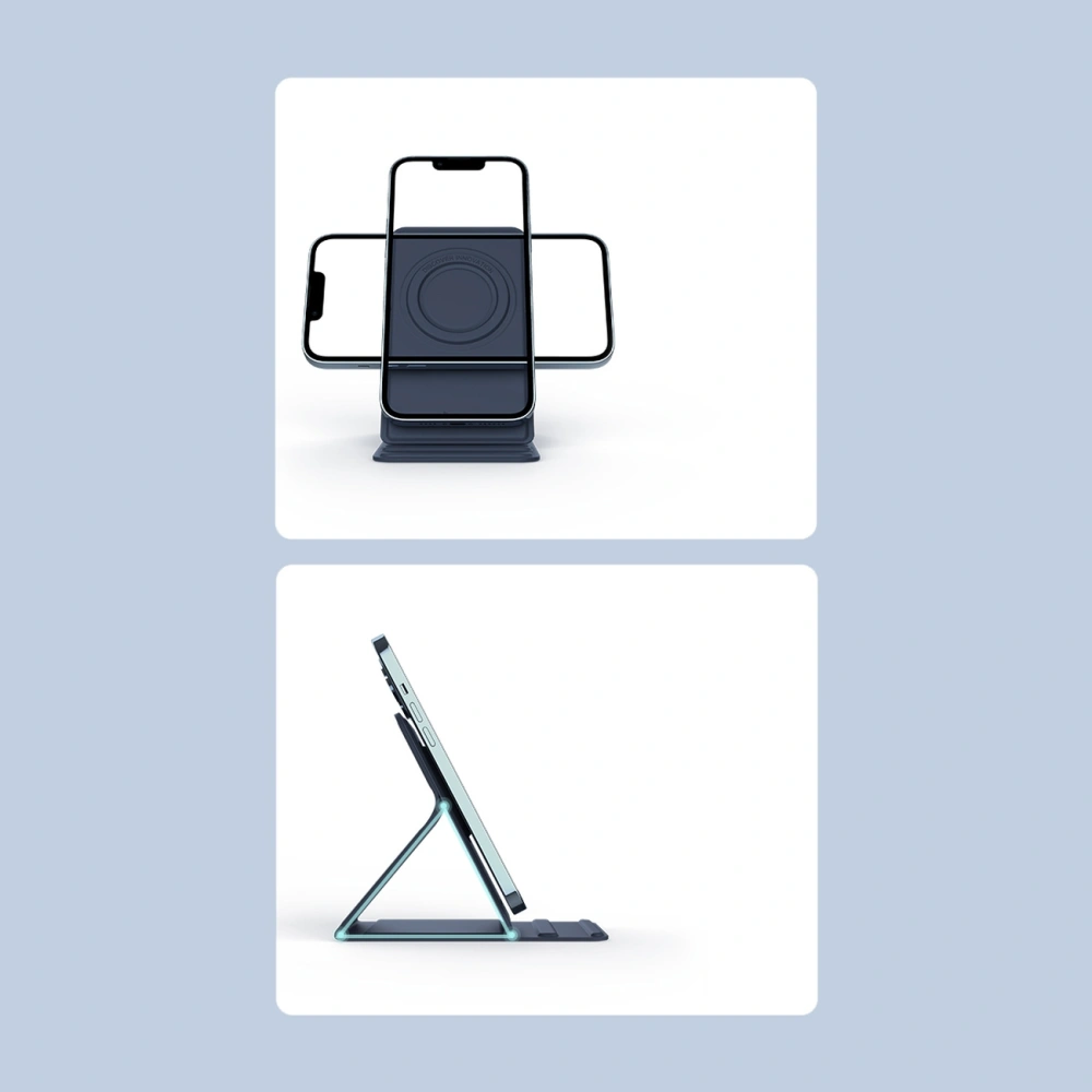 Hurtownia GSM - Magnetische Basis Nillkin Magnetic Stand Snapbase Leder MagSafe blau - NLK657 - {ean13} - Hurt