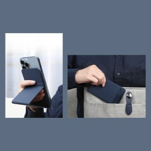 Hurtownia GSM - Magnetică bază Nillkin Magnetic Stand Snapbase Leather MagSafe albastru - NLK657 - {ean13} - Hurt