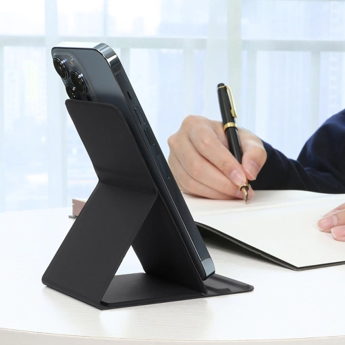 Magnetyczna podstawka Nillkin Magnetic Stand Snapbase Leather MagSafe niebieski