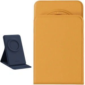Hurtownia GSM - Magnetica bază Nillkin Magnetic Stand Snapbase Leather MagSafe portocalie - NLK658 - {ean13} - Hurt
