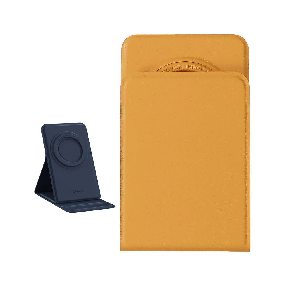 Hurtownia GSM - Magnetická základna Nillkin Magnetic Stand Snapbase Leather MagSafe oranžová - NLK658 - {ean13} - Hurt