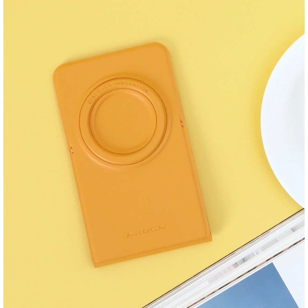 Hurtownia GSM - Magnetická základna Nillkin Magnetic Stand Snapbase Leather MagSafe oranžová - NLK658 - {ean13} - Hurt