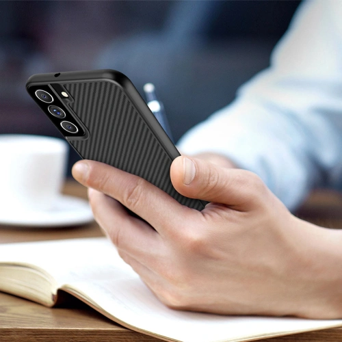 Etui Nillkin Synthetic Fiber Samsung Galaxy S22 czarny