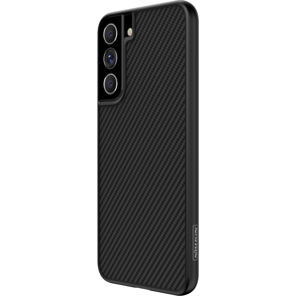 Wholesale Nillkin Synthetic Fiber Samsung Galaxy S22+ Plus black - NLK661 - {ean13} - Hurt