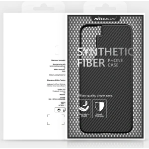 Hurtownia GSM - Etui Nillkin Synthetic Fiber Samsung Galaxy S22+ Plus czarny - NLK661 - {ean13} - Hurt