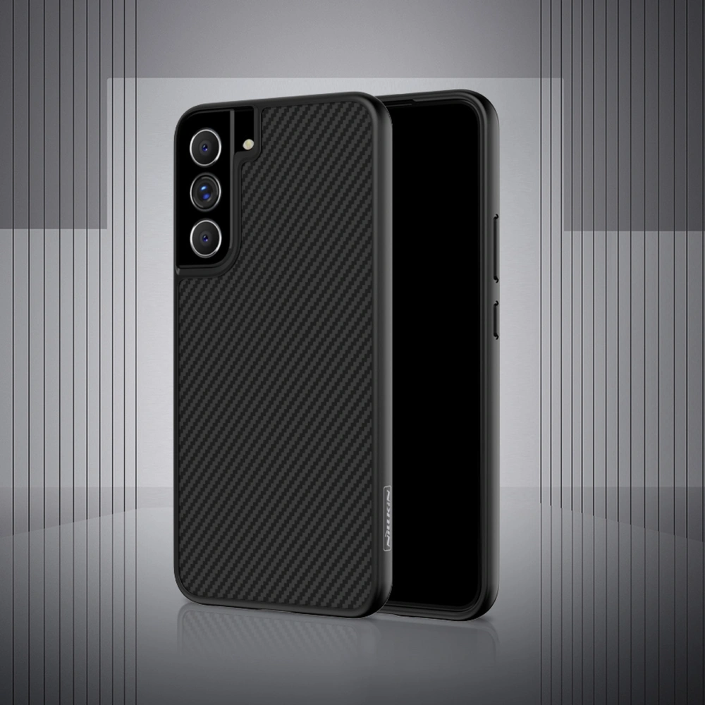 Hurtownia GSM - Etui Nillkin szintetikus szálas Samsung Galaxy S22+ Plus fekete - NLK661 - {ean13} - Hurt