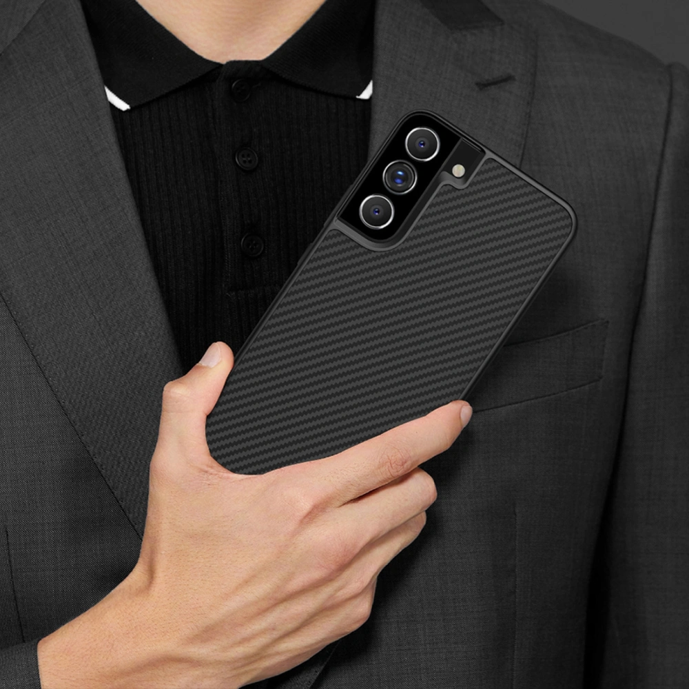 Wholesale Nillkin Synthetic Fiber Samsung Galaxy S22+ Plus black - NLK661 - {ean13} - Hurt