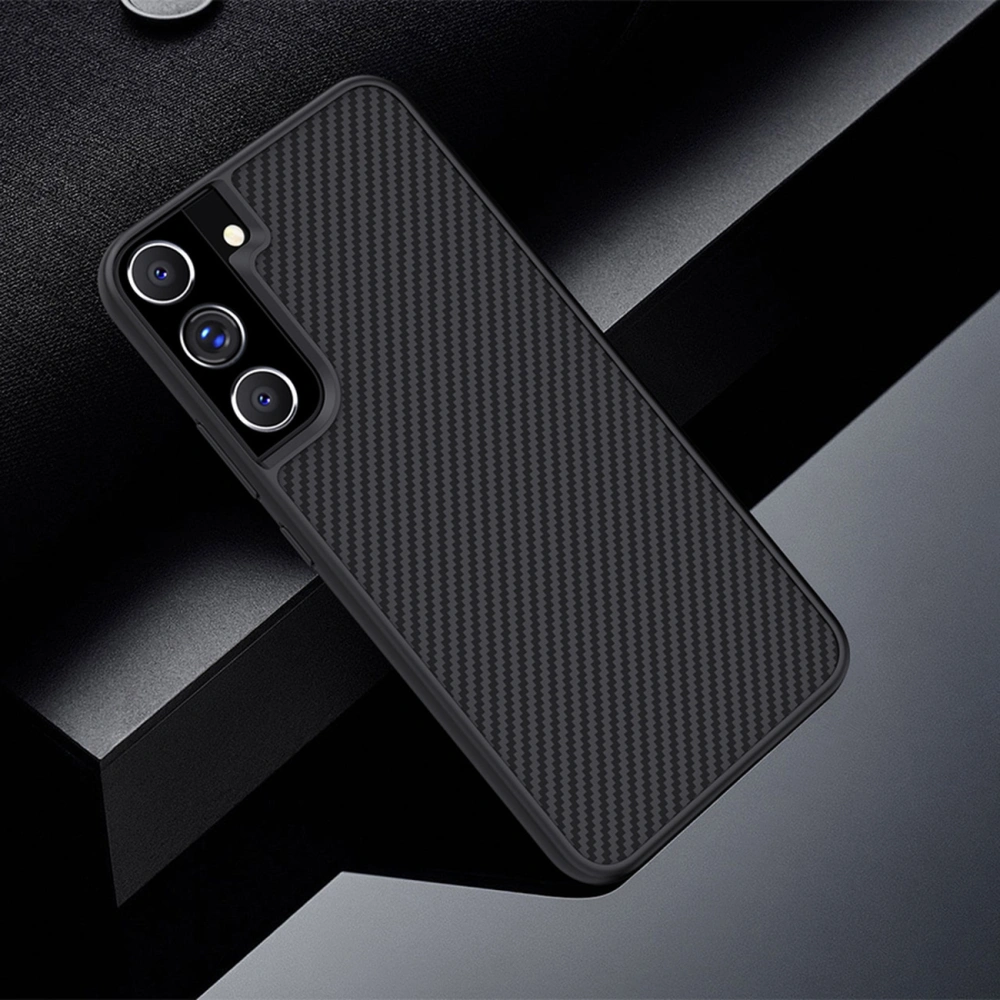 Hurtownia GSM - Etui Nillkin szintetikus szálas Samsung Galaxy S22+ Plus fekete - NLK661 - {ean13} - Hurt