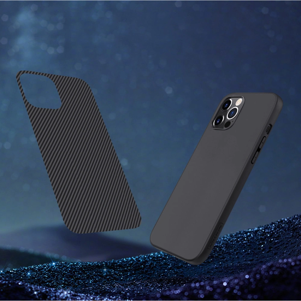 Hurtownia GSM - Case Nillkin Synthetische Faser Apple iPhone 12 Pro Max schwarz - NLK662 - {ean13} - Hurt