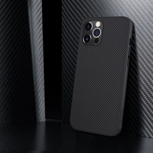 Hurtownia GSM - Etui Nillkin Synthetic Fiber Apple iPhone 12 Pro Max černé - NLK662 - {ean13} - Hurt