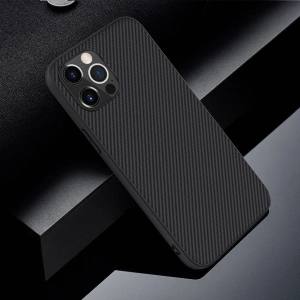 Hurtownia GSM - Etui Nillkin Synthetic Fiber Apple iPhone 12 Pro Max černé - NLK662 - {ean13} - Hurt
