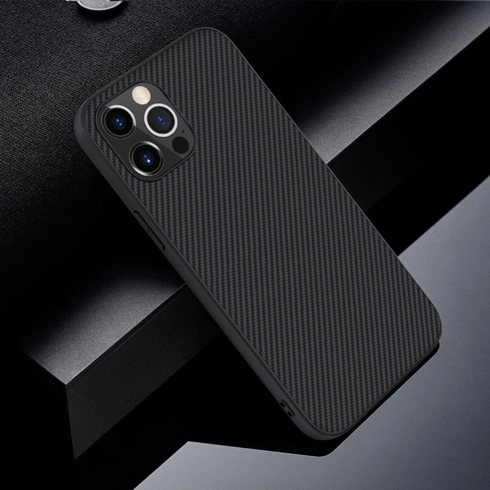 Hurtownia GSM - Etui Nillkin Synthetic Fiber Apple iPhone 12 Pro Max černé - NLK662 - {ean13} - Hurt
