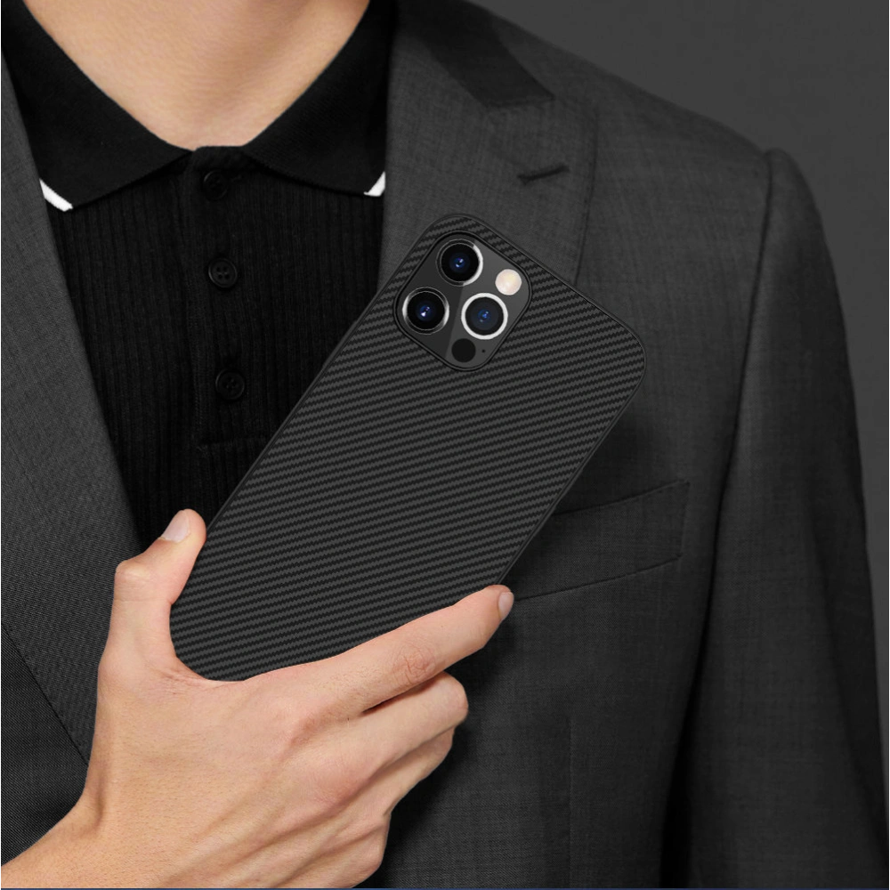 Hurtownia GSM - Case Nillkin Synthetic Fiber für Apple iPhone 12 Pro schwarz - NLK663 - {ean13} - Hurt