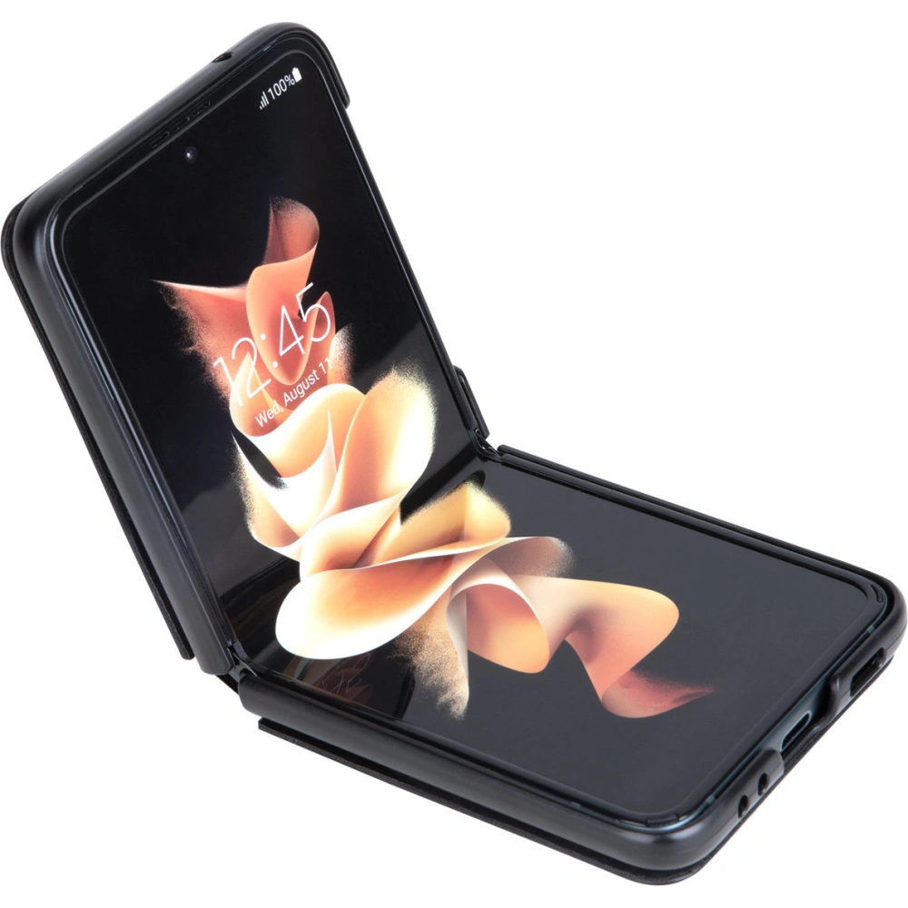 Hurtownia GSM - Case Nillkin Qin Samsung Galaxy Z Flip 3 schwarz - NLK664 - {ean13} - Hurt