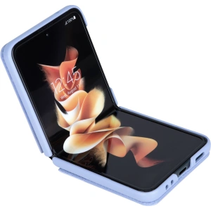 Hurtownia GSM - Case Nillkin Qin Samsung Galaxy Z Flip 3 lila - NLK665 - {ean13} - Hurt