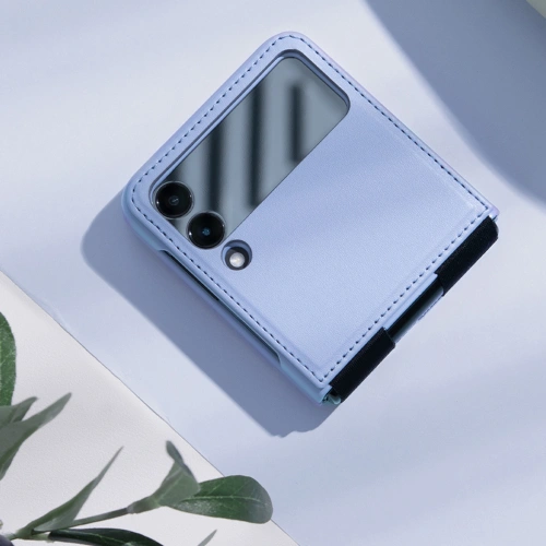 Etui Nillkin Qin Samsung Galaxy Z Flip 3 fioletowy