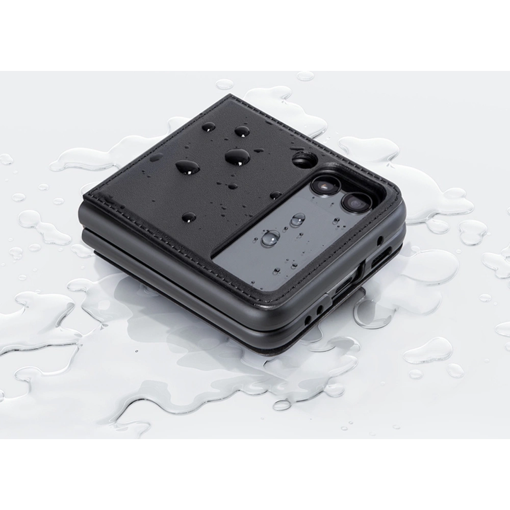 Hurtownia GSM - Case Nillkin Qin Samsung Galaxy Z Flip 3 lila - NLK665 - {ean13} - Hurt