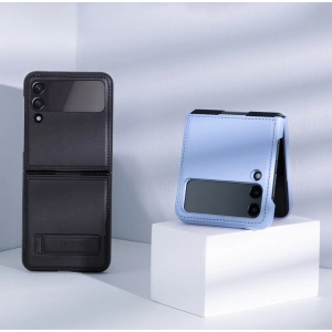 Hurtownia GSM - Case Nillkin Qin Samsung Galaxy Z Flip 3 lila - NLK665 - {ean13} - Hurt