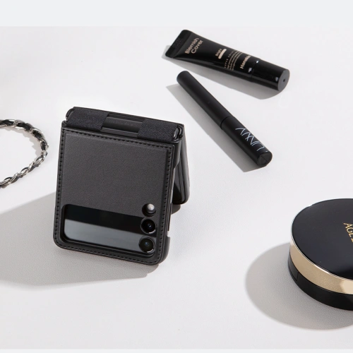 Etui Nillkin Qin Samsung Galaxy Z Flip 3 fioletowy