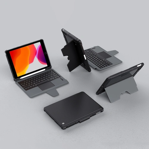 Etui Nillkin Armor Keyboard Bluetooth Apple iPad 10.2 2019/2020/2021 (7., 8. i 9. generacji) czarny