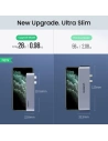 Hurtownia GSM - Hub UGREEN 2xUSB-C - USB-C PD (Thunderbolt 3, 100W, 4K@60 Hz, 10 Gbps)/HDMI 4K@30 Hz/3xUSB 3.0 do Apple MacBook Pro/Air szary - UGR1406 - {ean13} - Hurt