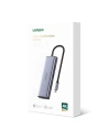 Hurtownia GSM - Hub UGREEN CM490 9w1 USB-C - 2xUSB 3.2 Gen 1/USB 2.0/2xHDMI 4K 60Hz/SD-, TF-Kartenleser/USB-C PD 100W/Ethernet RJ45 grau - UGR1409 - {ean13} - Hurt