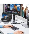 Hurtownia GSM - UGREEN CM490 9w1 USB-C hub - 2xUSB 3.2 Gen 1/USB 2.0/2xHDMI 4K 60Hz/SD, TF kártyaolvasó/USB-C PD 100W/Ethernet RJ45 szürke - UGR1409 - {ean13} - Hurt