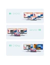 Hurtownia GSM - Hub UGREEN CM490 9w1 USB-C - 2xUSB 3.2 Gen 1/USB 2.0/2xHDMI 4K 60Hz/czytnik kart SD, TF/USB-C PD 100W/Ethernet RJ45 szary - UGR1409 - {ean13} - Hurt