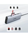 Hurtownia GSM - Hub UGREEN CM490 9w1 USB-C - 2xUSB 3.2 Gen 1/USB 2.0/2xHDMI 4K 60Hz/SD-, TF-Kartenleser/USB-C PD 100W/Ethernet RJ45 grau - UGR1409 - {ean13} - Hurt