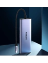 Hurtownia GSM - Hub UGREEN CM490 9w1 USB-C - 2xUSB 3.2 Gen 1/USB 2.0/2xHDMI 4K 60Hz/SD-, TF-Kartenleser/USB-C PD 100W/Ethernet RJ45 grau - UGR1409 - {ean13} - Hurt