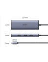 Hurtownia GSM - Hub UGREEN CM490 9w1 USB-C - 2xUSB 3.2 Gen 1/USB 2.0/2xHDMI 4K 60Hz/SD-, TF-Kartenleser/USB-C PD 100W/Ethernet RJ45 grau - UGR1409 - {ean13} - Hurt