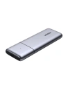 UGREEN CM389 NVMe/SATA USB 3.2 Gen 2 (10Gbps) M.2 SSD ház szürke + USB/USB-C 0,5m kábel + USB-C - USB-C 0,5m kábel