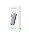 Hurtownia GSM - Hub UGREEN CM179 9w1 USB-C - 3x USB 3.2 Gen/HDMI (4K@60Hz)/VGA (Full HD@60Hz)/Ethernet/čtečka karet TF, SD/USB-C PD 100W šedý - UGR1411 - {ean13} - Hurt