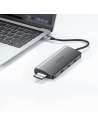 Hurtownia GSM - Hub UGREEN CM179 9w1 USB-C - 3x USB 3.2 Gen/HDMI (4K@60Hz)/VGA (Full HD@60Hz)/Ethernet/čtečka karet TF, SD/USB-C PD 100W šedý - UGR1411 - {ean13} - Hurt
