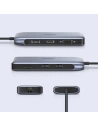 Hurtownia GSM - Hub UGREEN CM274 9v1 USB-C - HDMI/DP/VGA/2xUSB/RJ45/Ethernet/čtečka karet SD, TF/USB-C PD 100W šedý - UGR1413 - {ean13} - Hurt