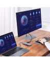 Hurtownia GSM - UGREEN CM274 9w1 USB-C Hub - HDMI/DP/VGA/2xUSB/RJ45/Ethernet/SD, TF kártyaolvasó/USB-C PD 100W szürke - UGR1413 - {ean13} - Hurt