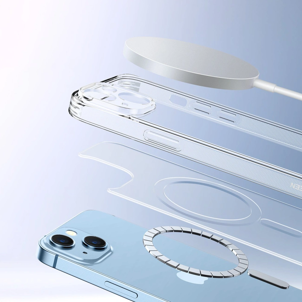 Hurtownia GSM - Etui UGREEN LP642 Classy Clear Magnetic Protective MagSafe Apple iPhone 14 Plus / 15 Plus průhledný - UGR1415 - {ean13} - Hurt