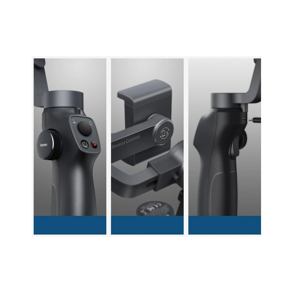 Hurtownia GSM - Gimbal 3 osiowy Baseus szary - BSU3584 - {ean13} - Hurt
