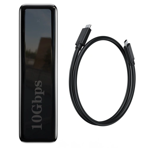 Obudowa SSD M.2 SATA Baseus USB 3.2 Gen 2 M/M+B key + kabel USB-C szary