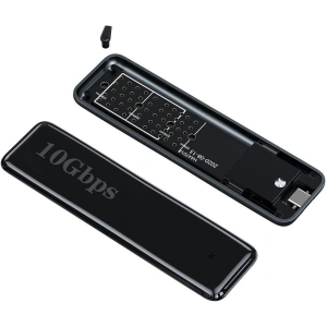 Obudowa SSD M.2 SATA Baseus USB 3.2 Gen 2 M/M+B key + kabel USB-C szary