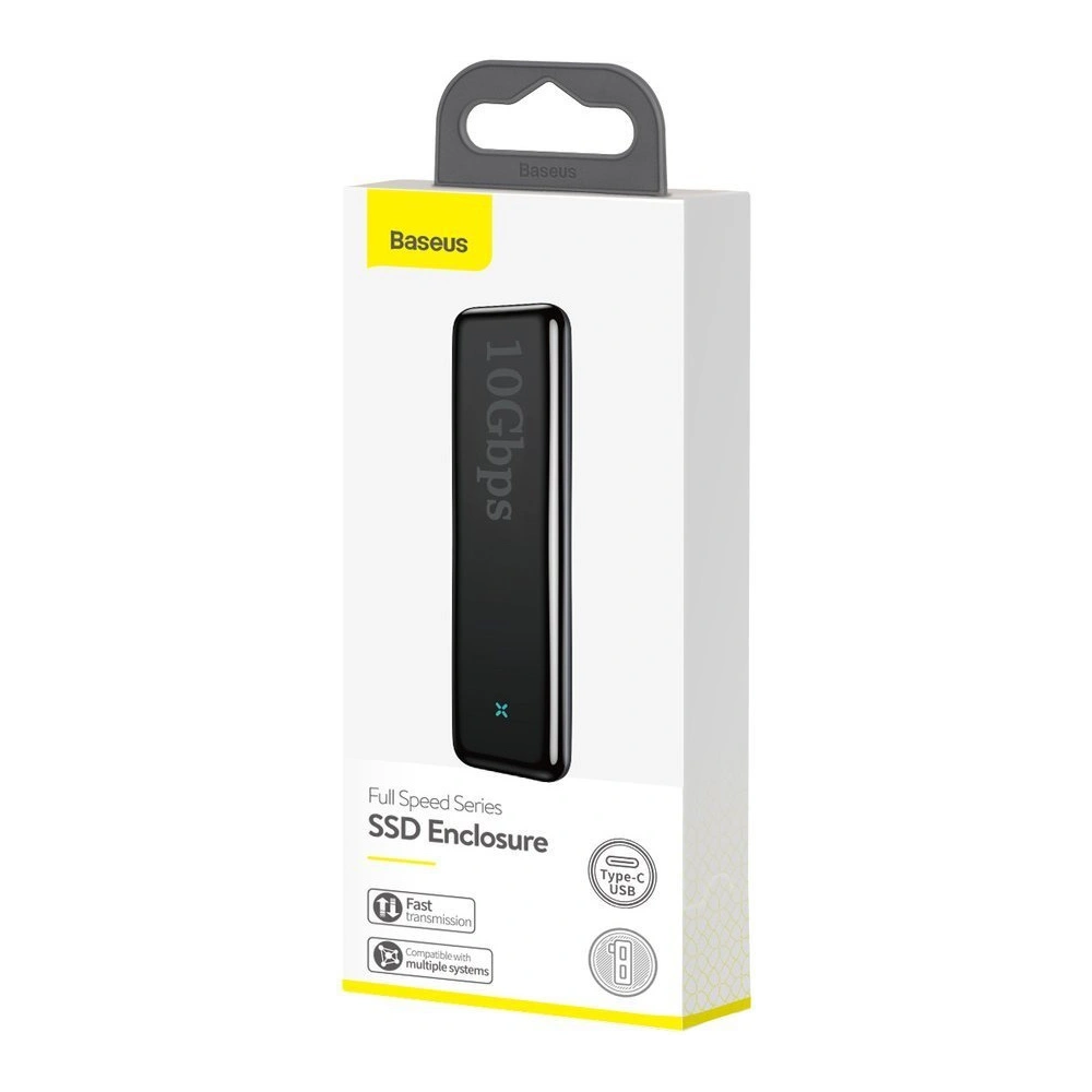Hurtownia GSM - SSD-Gehäuse M.2 SATA Baseus USB 3.2 Gen 2 M/M+B Schlüssel + graues USB-C-Kabel - BSU3586 - {ean13} - Hurt