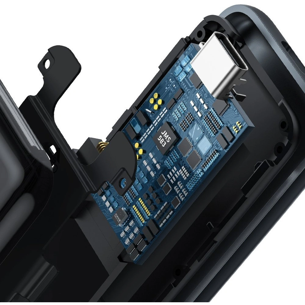 Hurtownia GSM - SSD-Gehäuse M.2 SATA Baseus USB 3.2 Gen 2 M/M+B Schlüssel + graues USB-C-Kabel - BSU3586 - {ean13} - Hurt