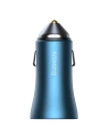 Wholesale Baseus Golden Contactor Pro Car Charger USB-C/USB 40W PD 3.0 QC 4.0+ SCP FCP AFC + USB-C/Lightning cable blue - BSU3587 - {ean13} - Hurt